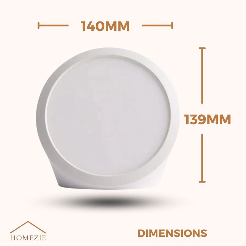 Homezie® Daylight Lamp | 10,000 lux | UV-free | Built-in timer | 3000-6500K | Boost your energy levels, focus & mood