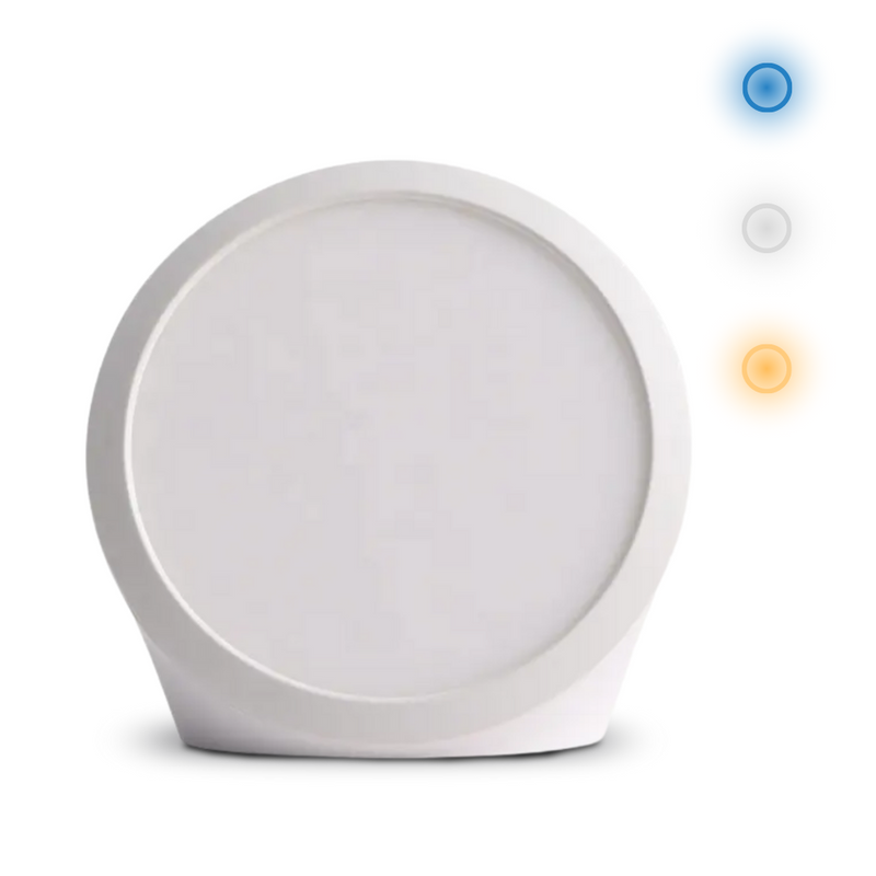Homezie® Daylight Lamp | 10,000 lux | UV-free | Built-in timer | 3000-6500K | Boost your energy levels, focus & mood