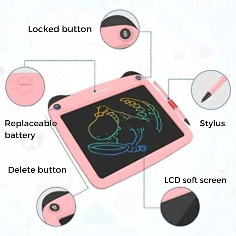 KidWorld Drawing Tablet | For Young & Old | 9-Inch LCD Screen | 50,000 Times Reusable