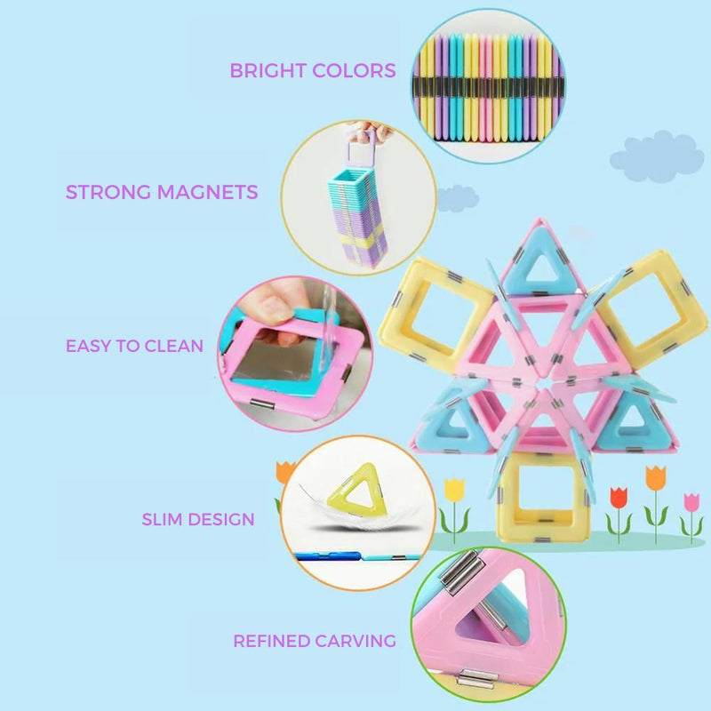 Magnetic Toy Set | 103 Pieces