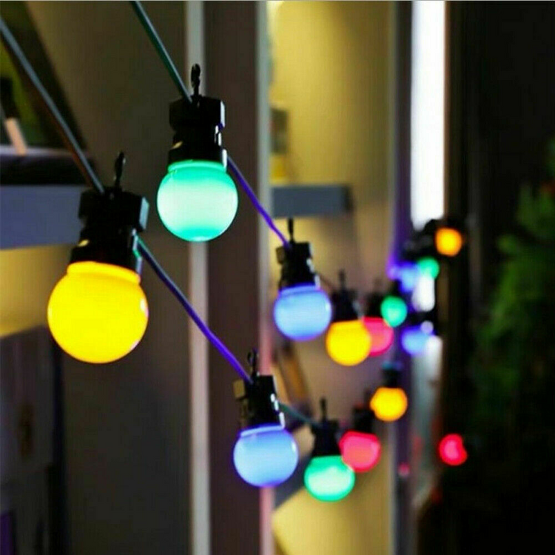 Homezie® Light String | RGB | LED Bulbs | Waterproof | 13 Meters with 20 LED Bulbs