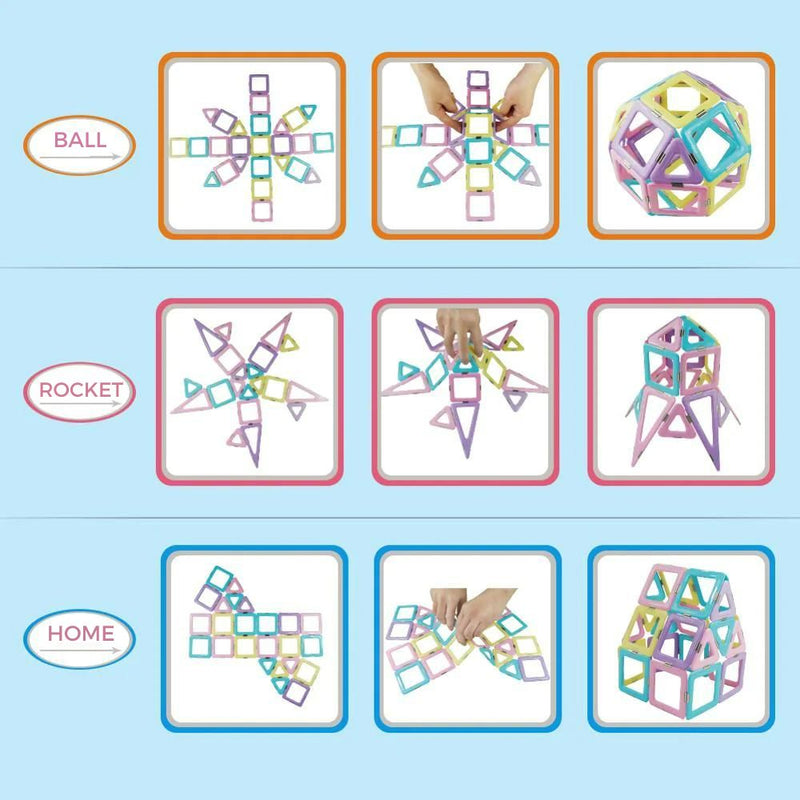 Magnetic Toy Set | 103 Pieces