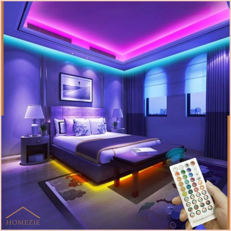Homezie® LED strips | 20 meters | With app and remote control | LED lighting