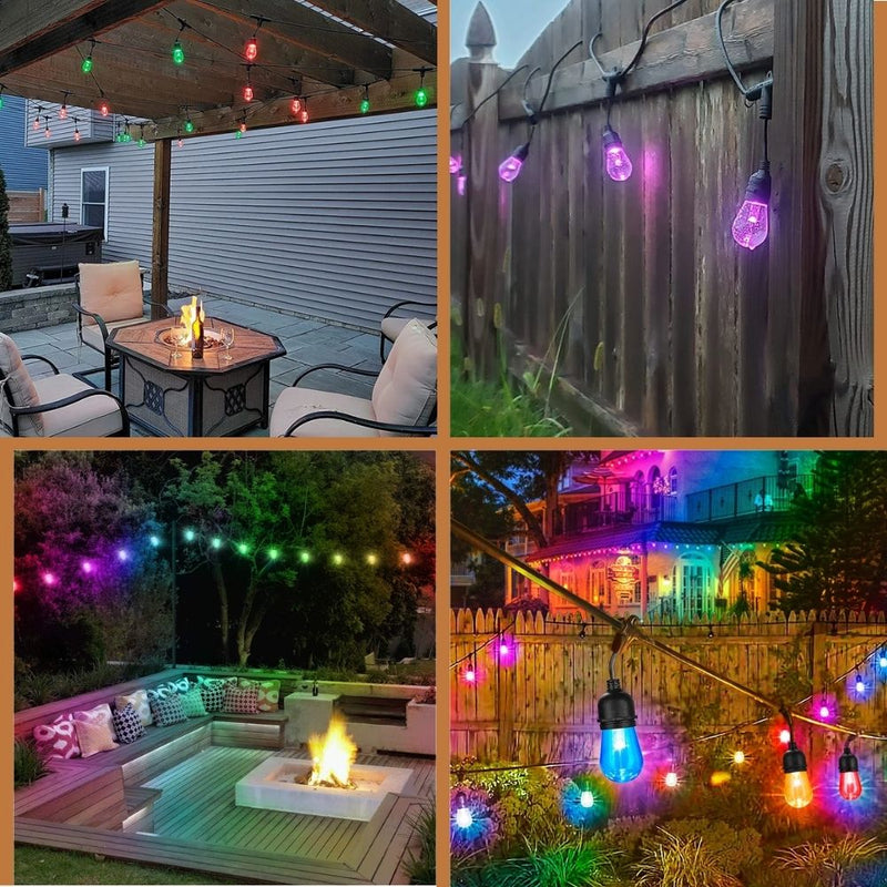 Homezie Smart Light String | 10 Meters | App Controlled | IP65 Waterproof | RGBW | Smart Lighting | Can Synchronize with Music