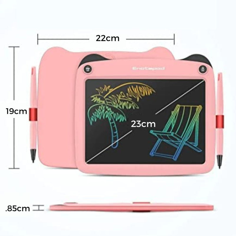 KidWorld Drawing Tablet | For Young & Old | 9-Inch LCD Screen | 50,000 Times Reusable