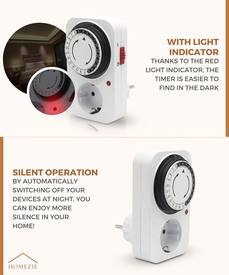 Homezie Timer - Save on your energy bill!