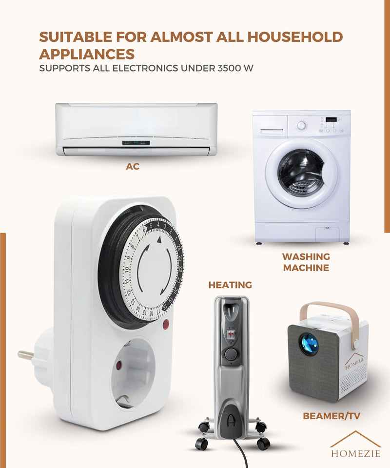 Homezie Timer - Save on your energy bill!