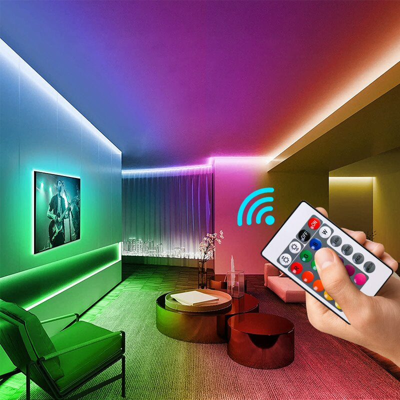Homezie® LED strips | 15 meters | With app and remote control | LED lighting