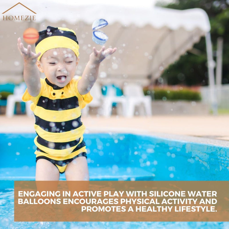 KidWorld® Reusable Water Balloons | 5 Fun Shapes | Self-Sealing | Reusable